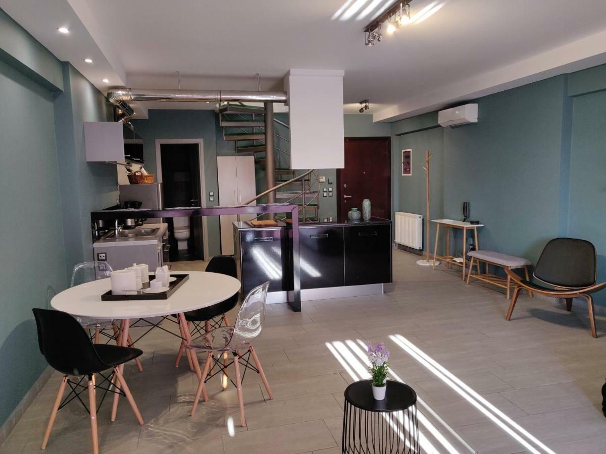 Elegant Bright Apartment With Acropolis View Terrace アテネ エクステリア 写真